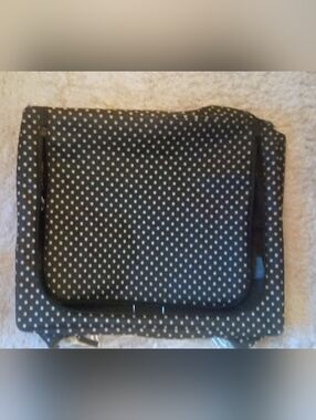 Black Polka Dot Storage Organizer Box - Versatile Home Storage